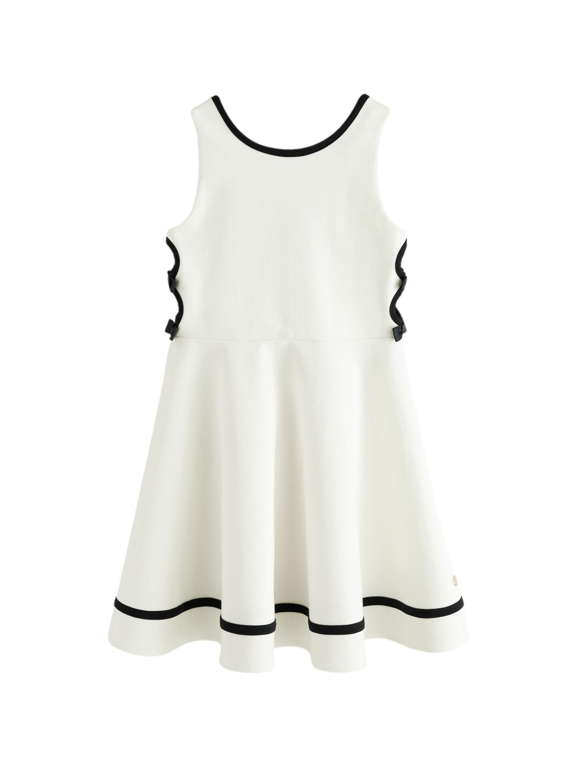 Baker by Ted Baker Jurk 'Ponte Skater' in Wit: voorkant