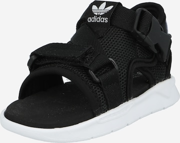 Sandale '360 3.0' de la ADIDAS ORIGINALS pe negru: față