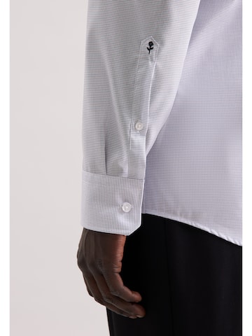 SEIDENSTICKER Regular fit Business shirt 'SMART PERFORMANCE' in Blue