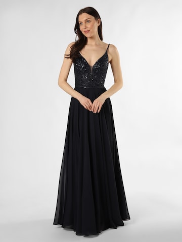 HEY KYLA Evening Dress in Blue: front