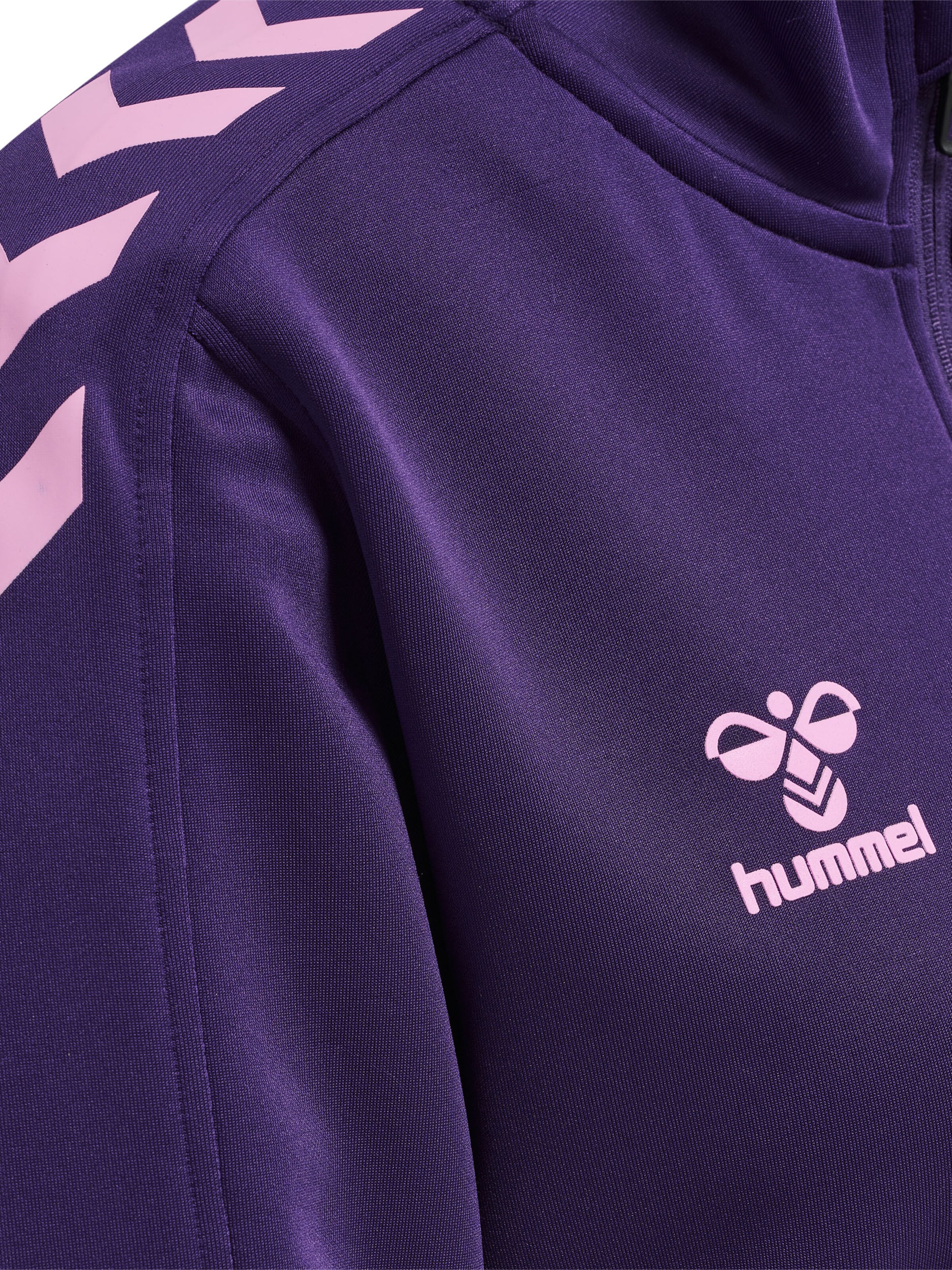 Hummel Sports sweatshirt in Purple