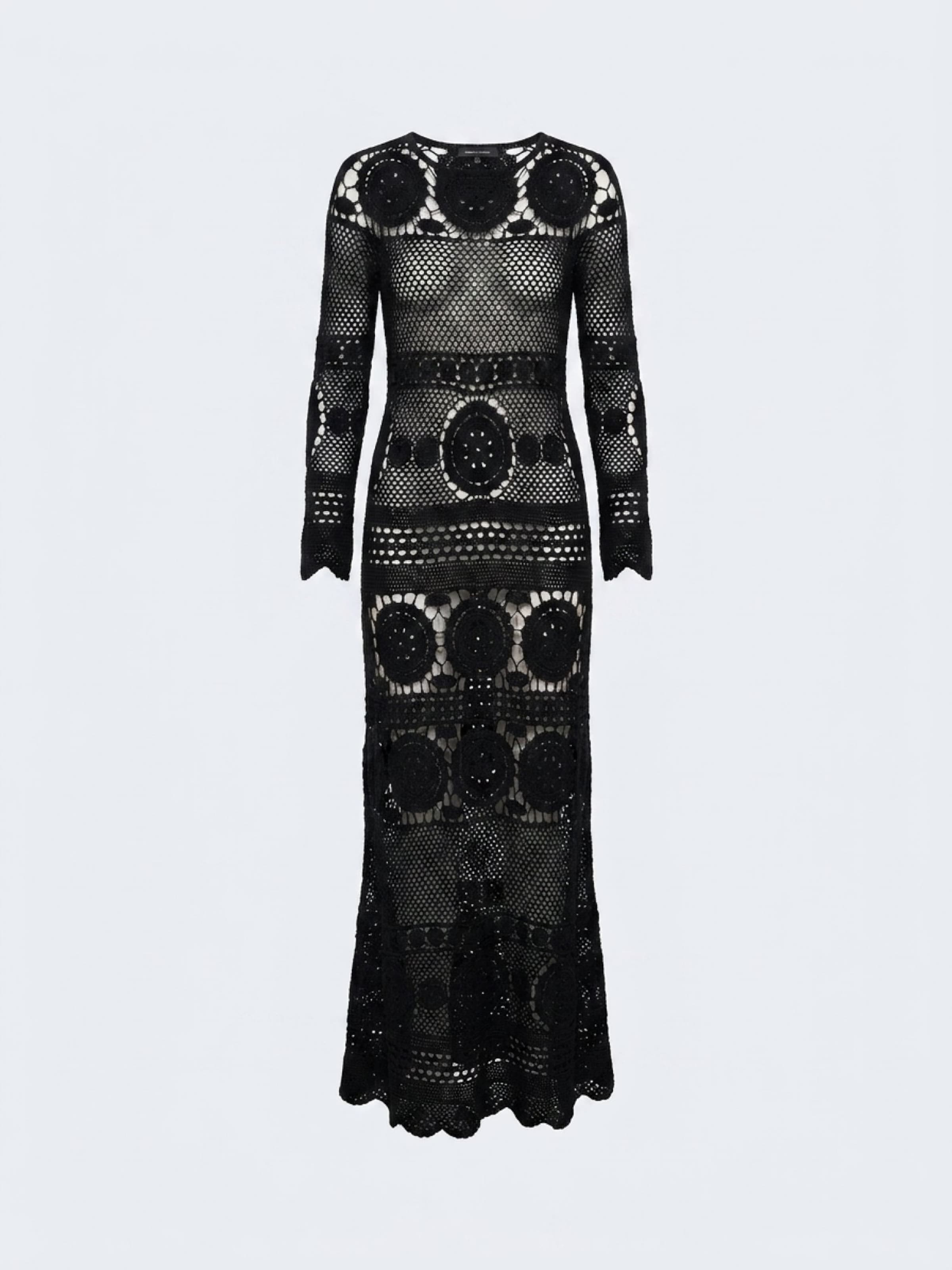 Abito 'Robe Longue Birkin' in 36-38 Miss June di colore nero, Visualizzazione prodotti