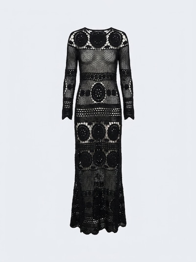 Abito 'Robe Longue Birkin' in 36-38 Miss June di colore nero, Visualizzazione prodotti