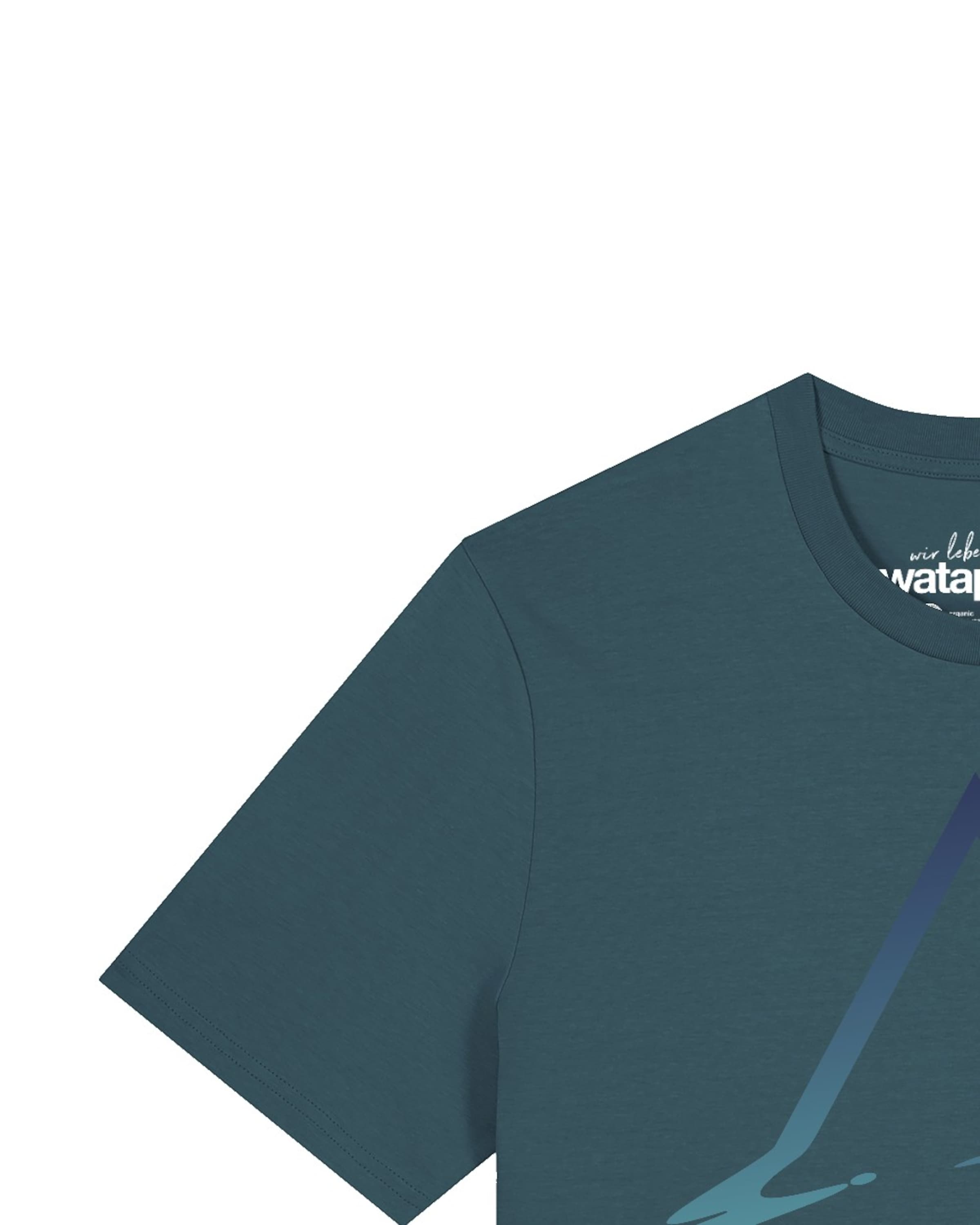 T-Shirt 'Triangle' Watapparel en vert