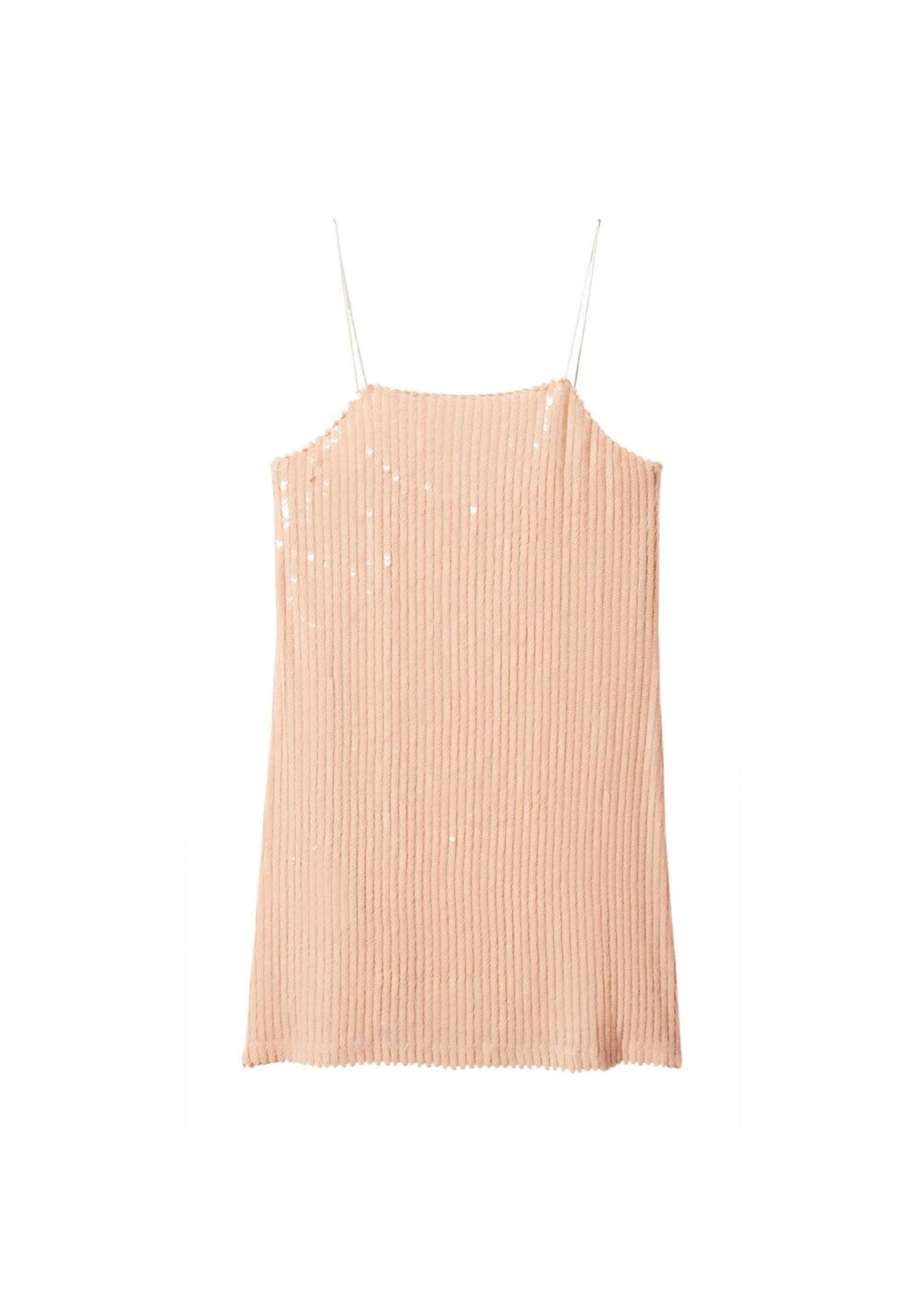 MANGO Kleid 'Teia' in Pink: Vorderseite