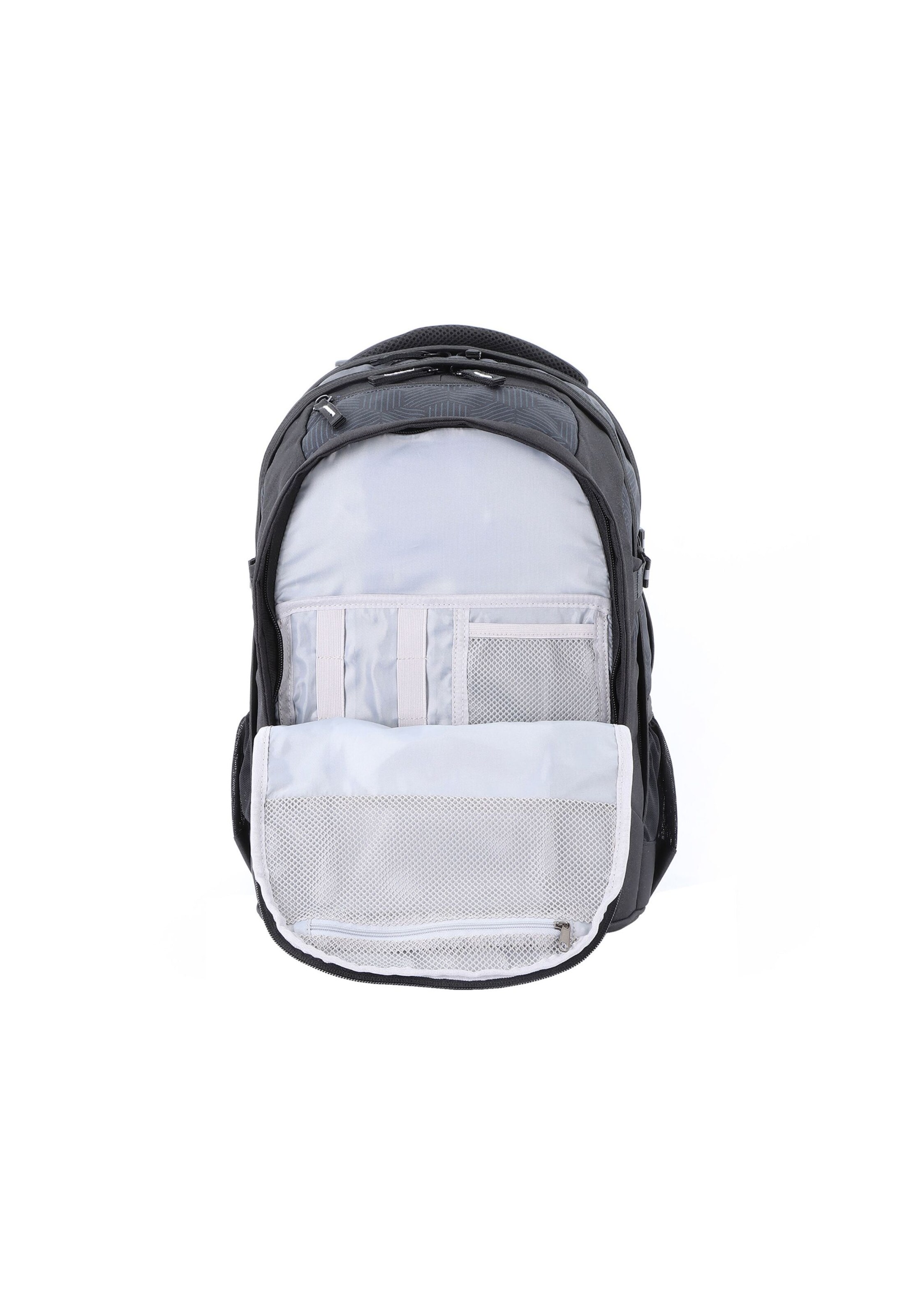 2be Schulrucksack-Set in Grau