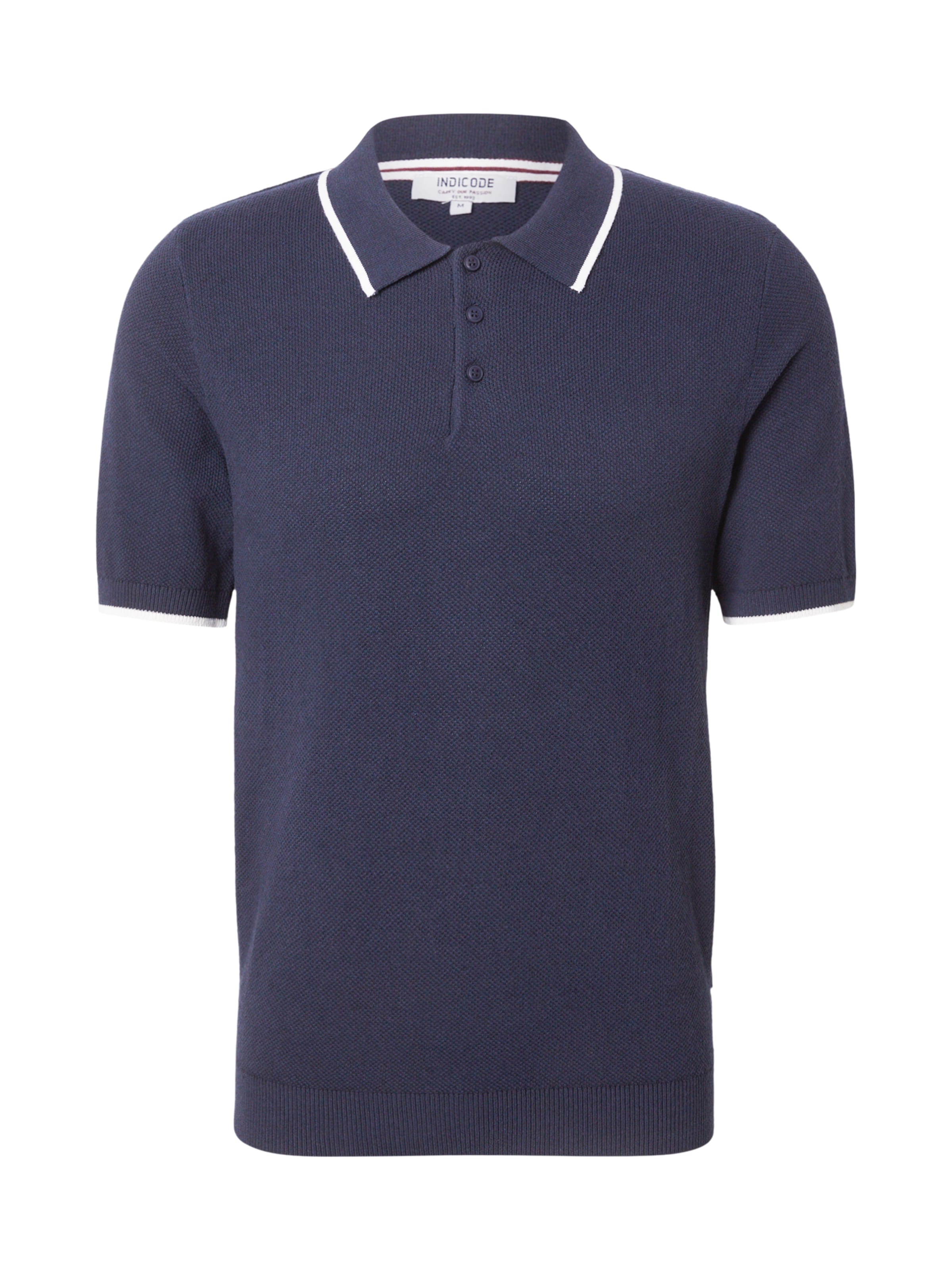 INDICODE JEANS Slipoveri 'Nomi' värissä sininen: etupuoli