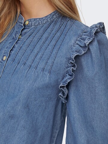 ONLY Blouse 'DIONNE' in Blauw