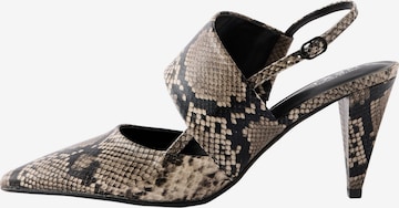 Next Лодочки с открытой пяткой 'Forever Comfort®' в Бежевый: спереди