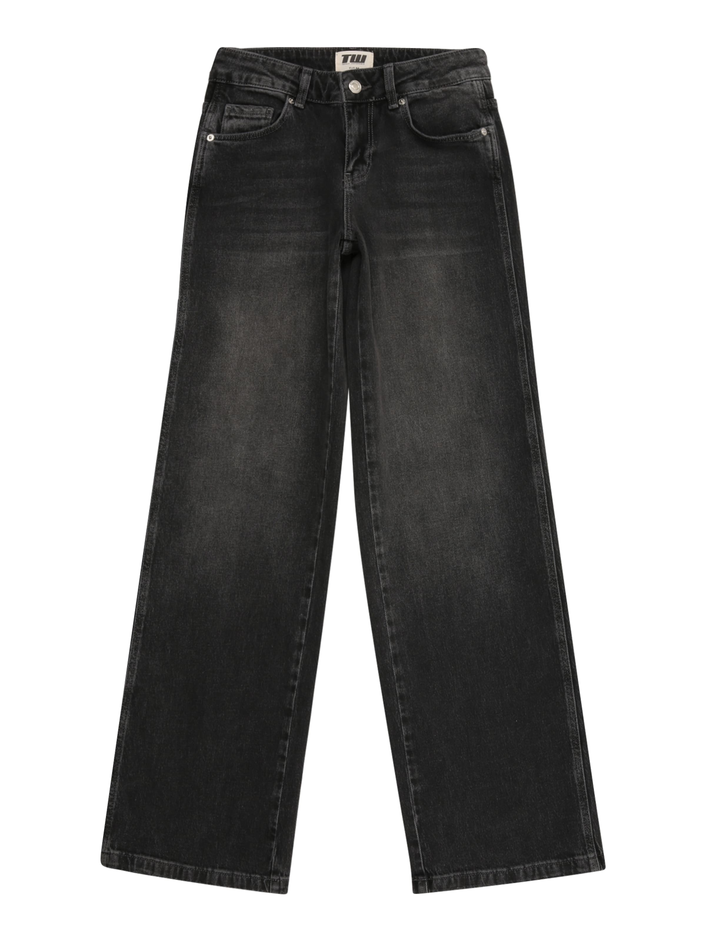 Tally Weijl Wide leg Jeans in Grey: front