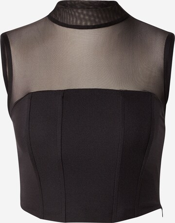 Top di Tally Weijl in nero: frontale