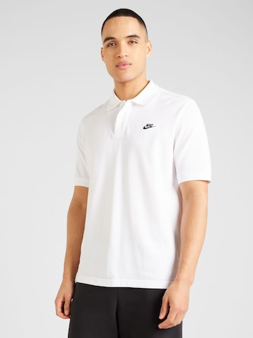 Nike Sportswear Póló 'CLUB' - fehér: elől