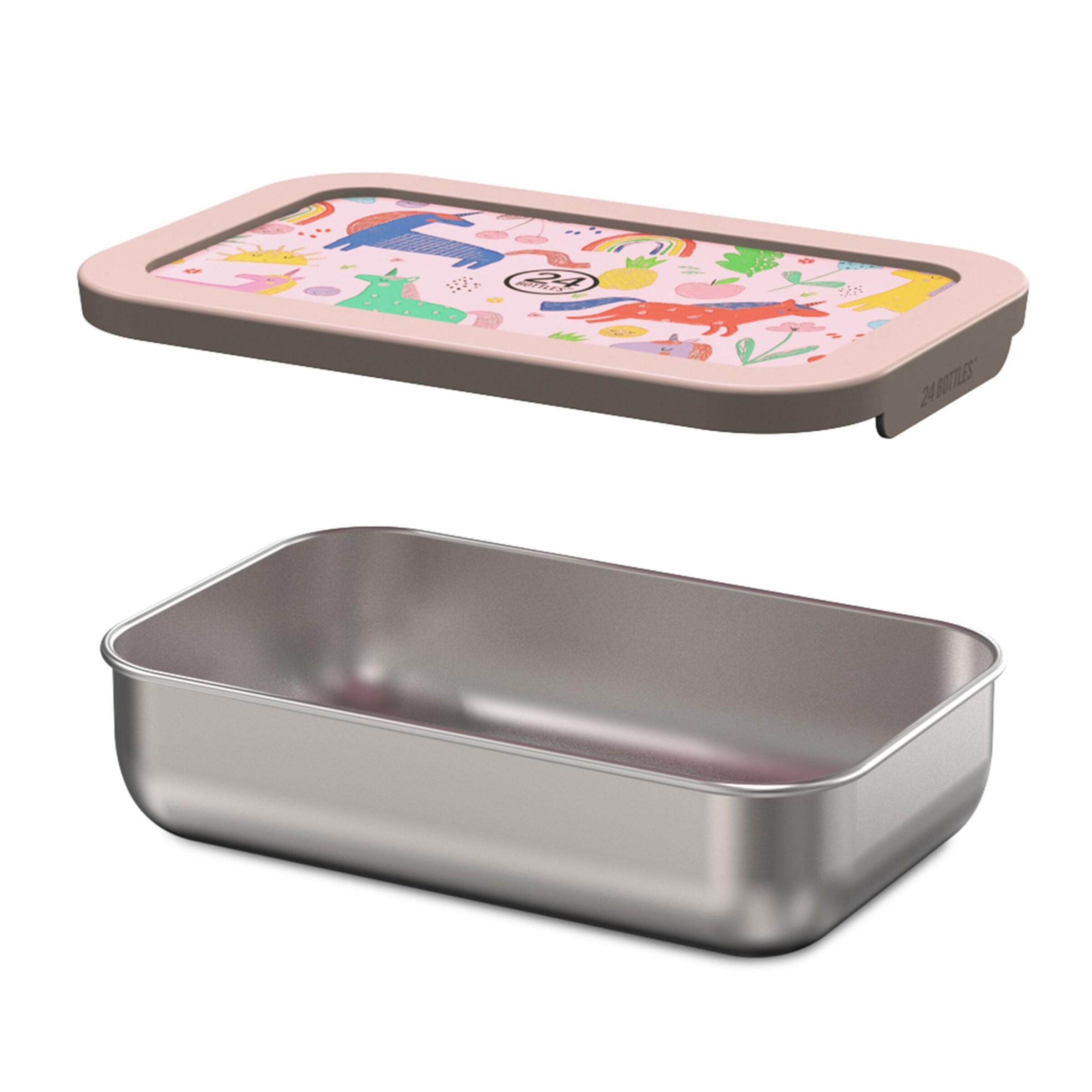 24Bottles Brotdose in Pink