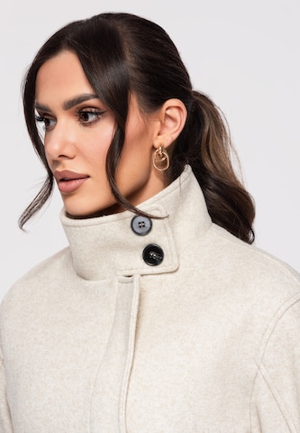 Veste mi-saison 'OW-JANP-0130' Ombre en beige