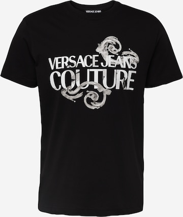 Versace Jeans Couture Μπλουζάκι '76UP600' σε μαύρο: μπροστά