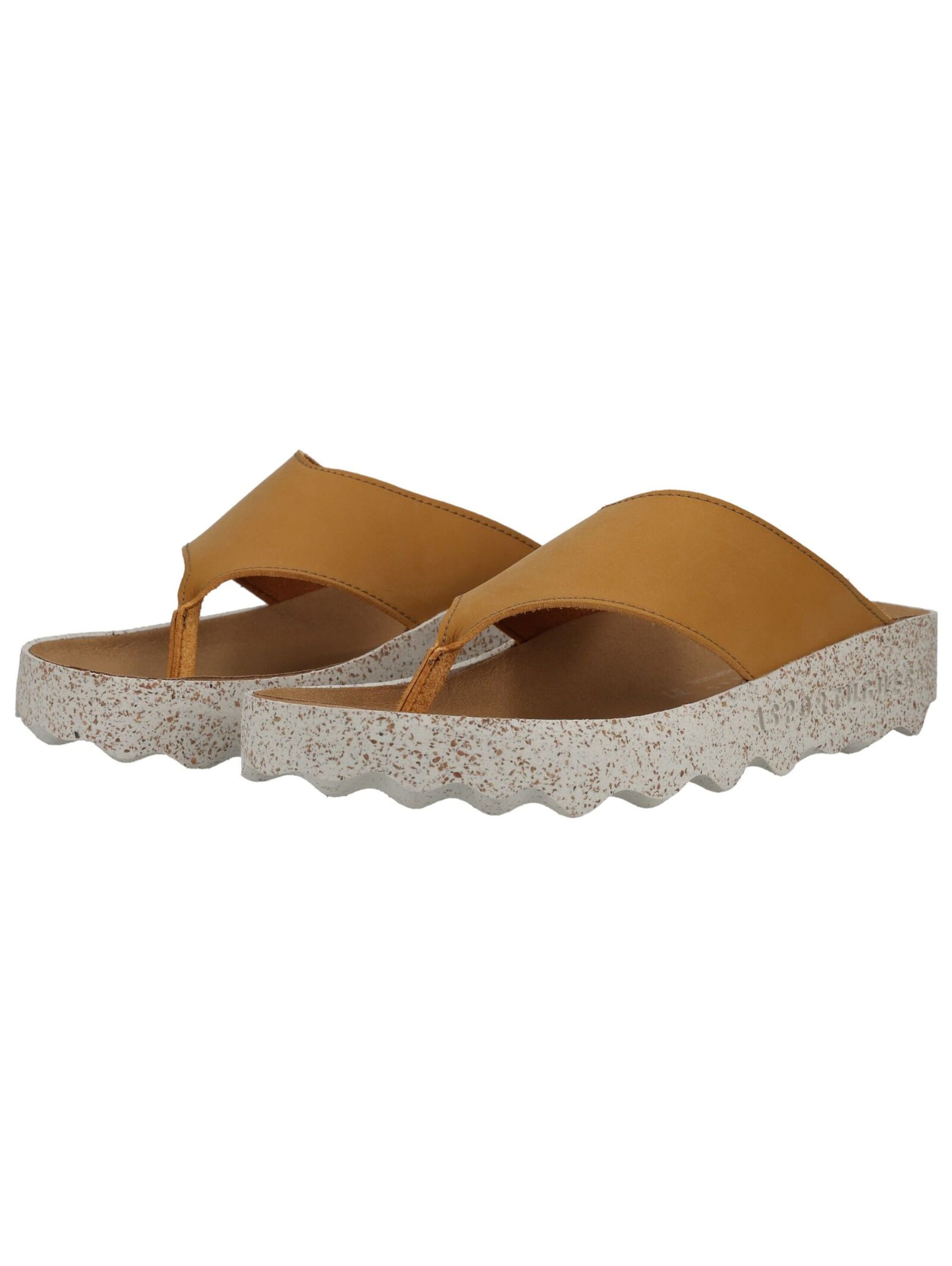 Asportuguesas Zehentrenner in Braun