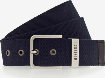 Ceinture MUSTANG en bleu : devant