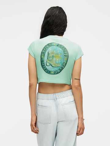 BILLABONG Shirt 'WORLD WANDERER' in Groen: voorkant