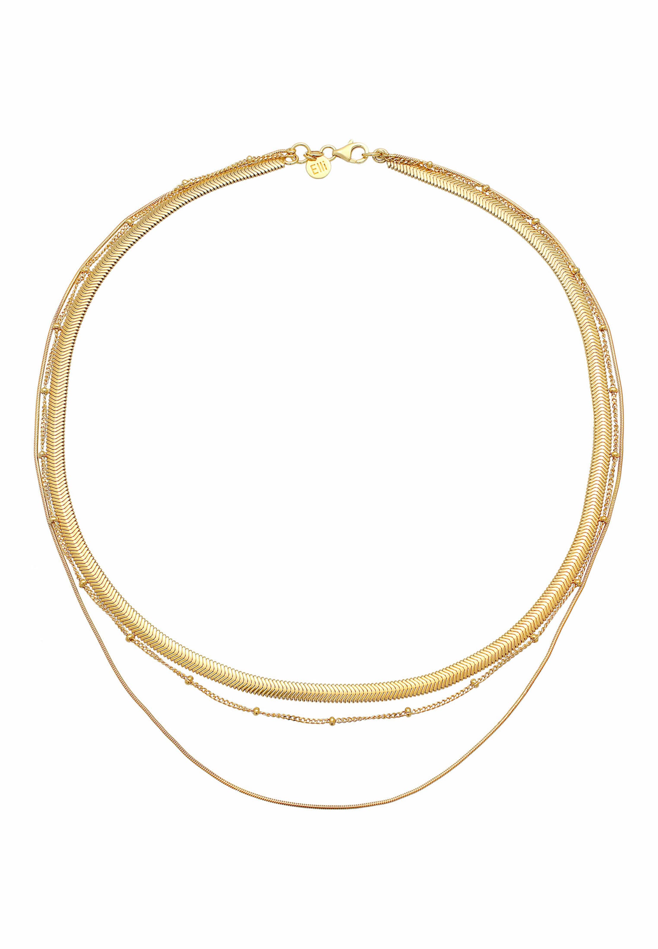 Chaîne ELLI PREMIUM en or : devant