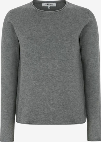 Pullover 'Marla' di Soft Rebels in grigio: frontale