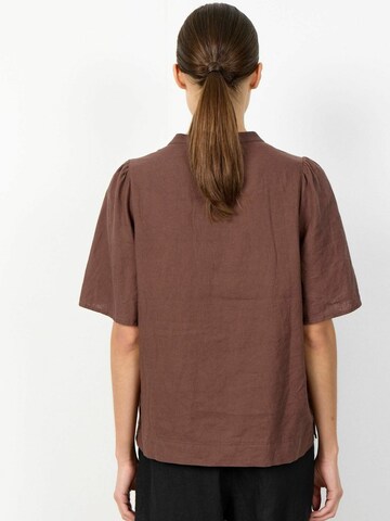 Maglietta ' LR-NAJA ' di Levete Room in marrone