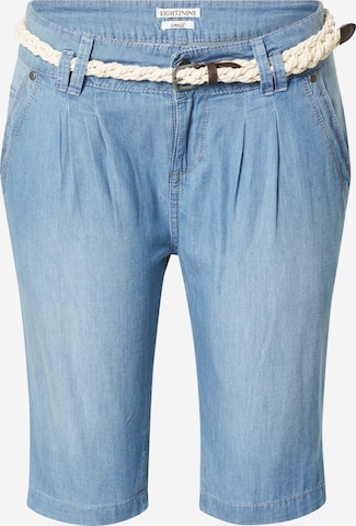 regular Jeans con pieghe di Eight2Nine in blu: frontale