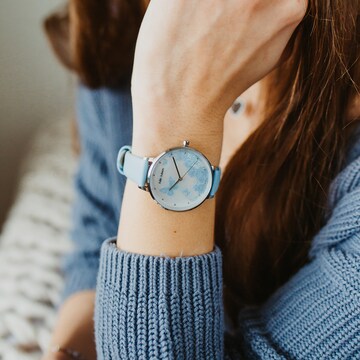 Julie Julsen Analog Watch in Blue: front