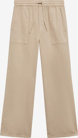 MANGO Loosefit Farkut 'SUKI' värissä beige: etupuoli