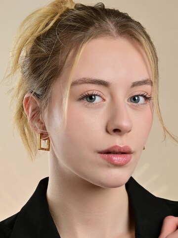 Akzent Earrings 'wasserfest' in Gold: front