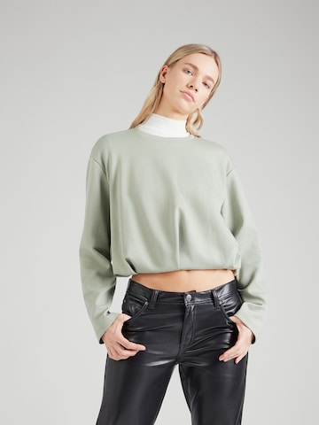 Sweat-shirt 'Penny' studioselect en vert : devant
