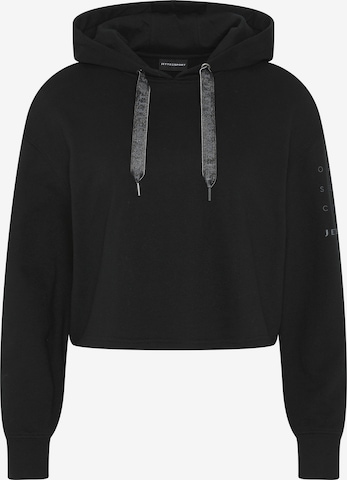 Jette Sport Sweatshirt in Black: front