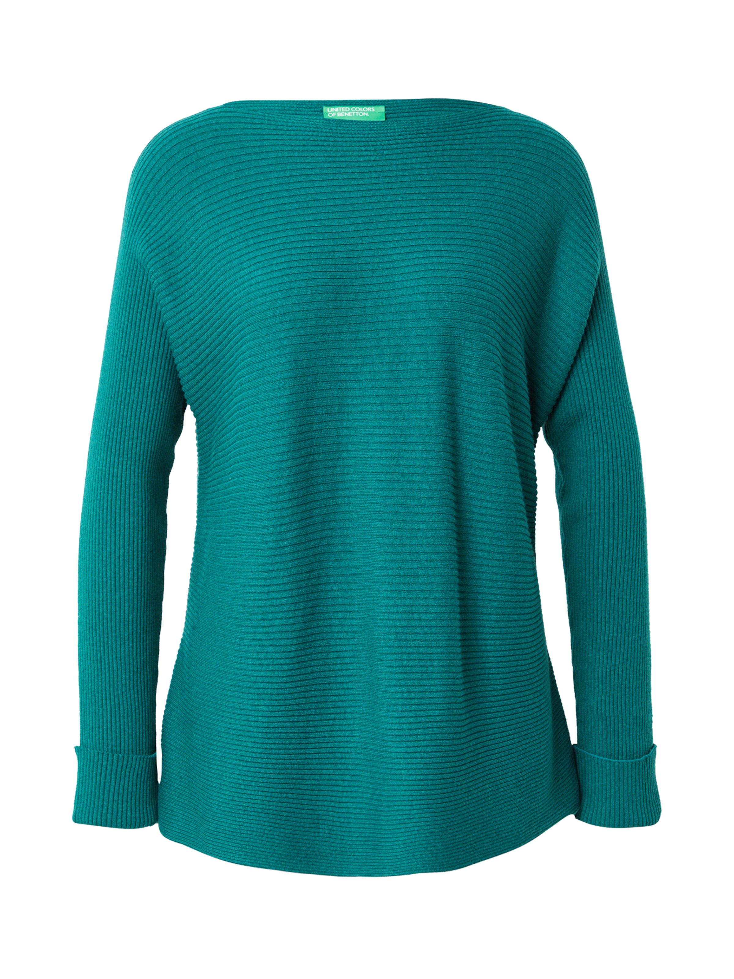 Pull-over UNITED COLORS OF BENETTON en vert : devant