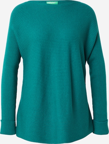 UNITED COLORS OF BENETTON Pulover | zelena barva: sprednja stran