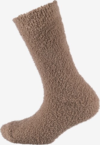 camano Socks in Brown