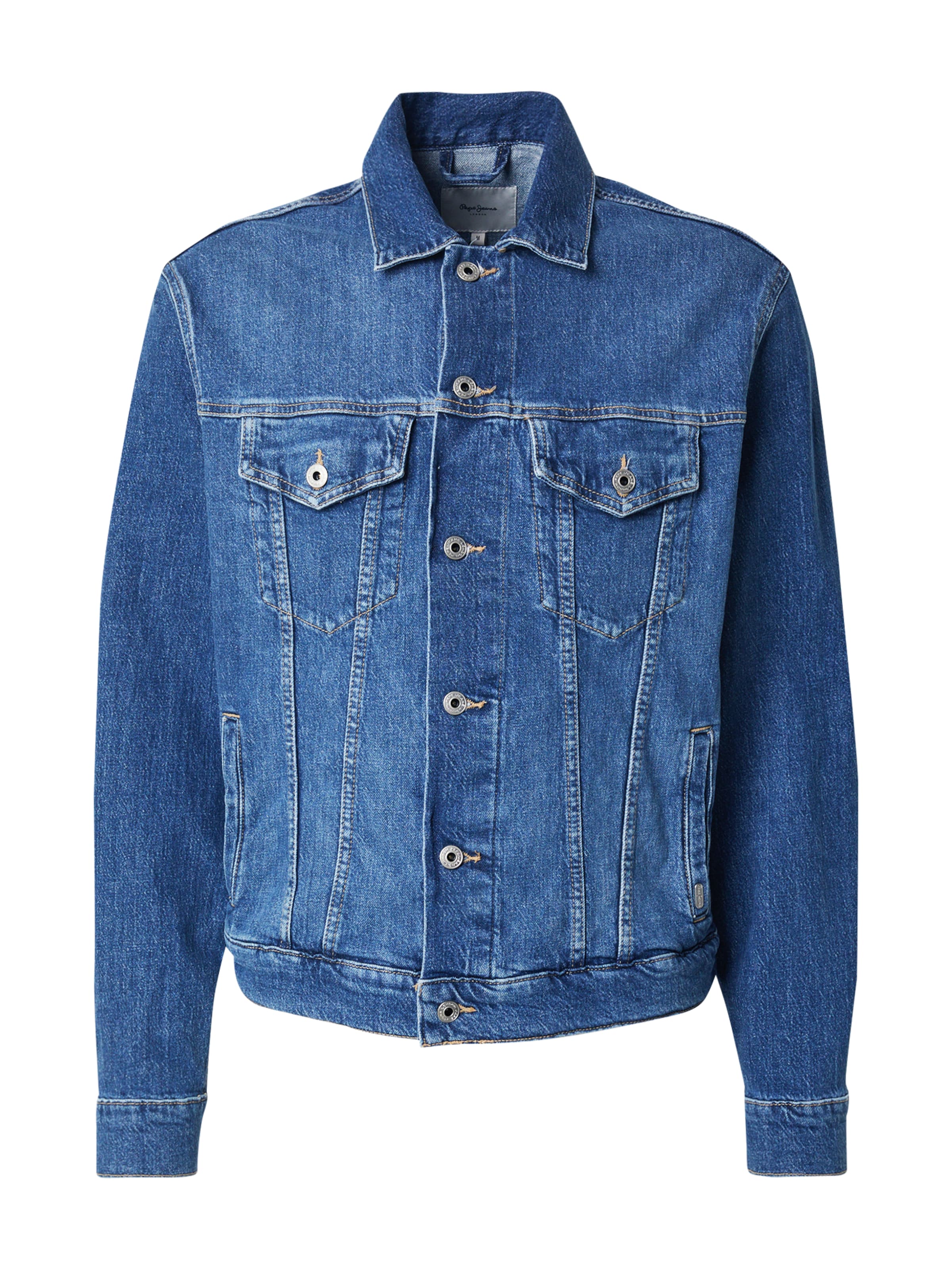 Pepe Jeans Between-Season Jacket in Blue: front