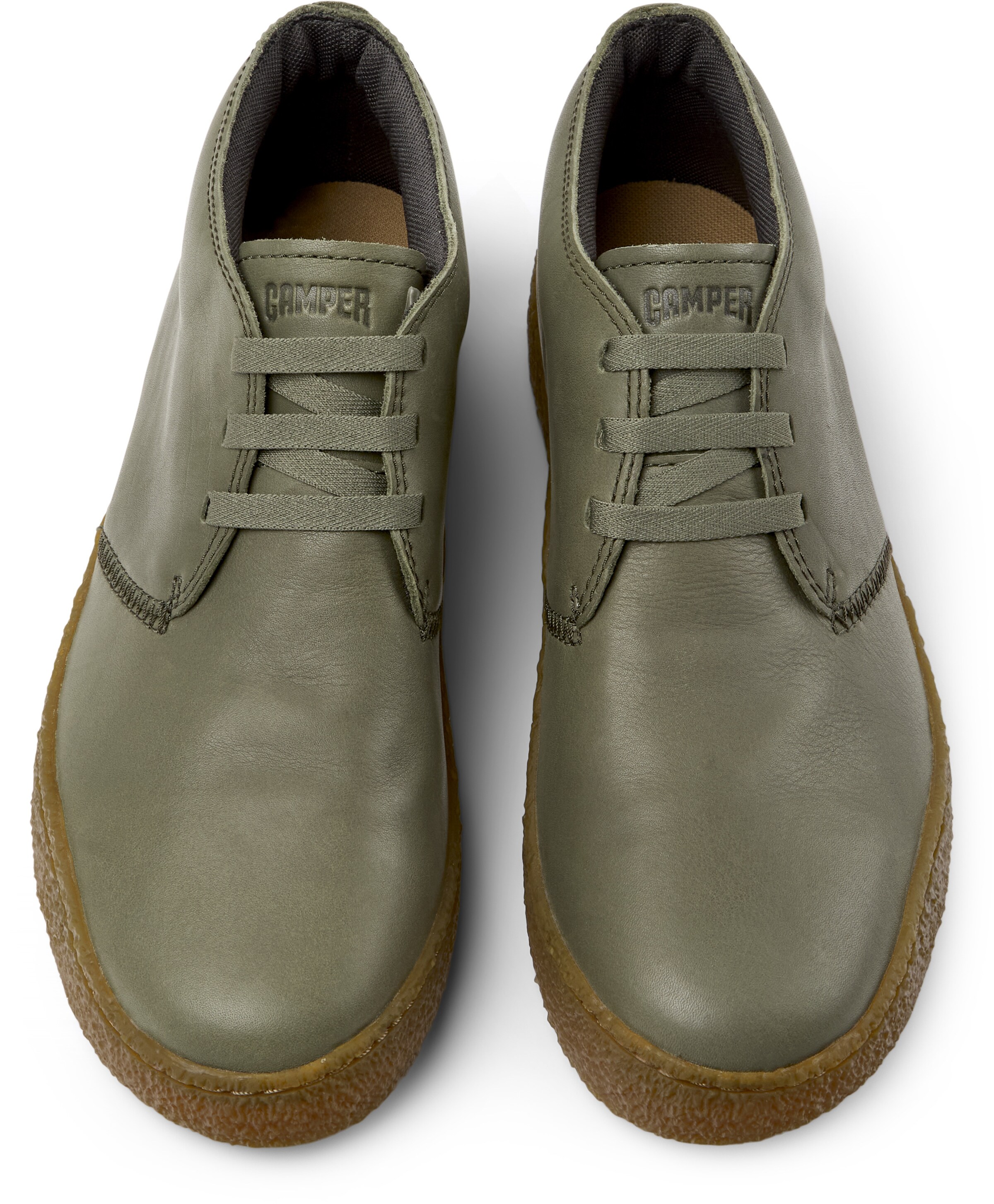 Chaussure à lacets 'Peu Terreno' CAMPER en vert