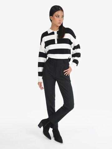 Colin's Slimfit Pantalon in Zwart