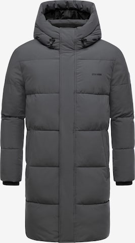 Cappotto invernale 'Hadrieen XX' di STONE HARBOUR in grigio: frontale