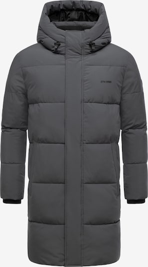 Žieminis paltas 'Hadrieen XX' iš STONE HARBOUR, spalva – tamsiai pilka, Prekių apžvalga