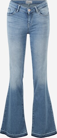 Only Tall Flared Jeans 'TIGER' in Blauw: voorkant