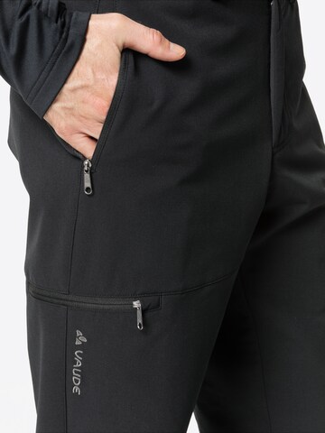 VAUDE Regular Outdoorhose 'Strathcona II' in Schwarz
