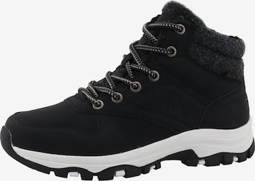 KAPPA Lace-Up Ankle Boots 'Aileen' in Black: front