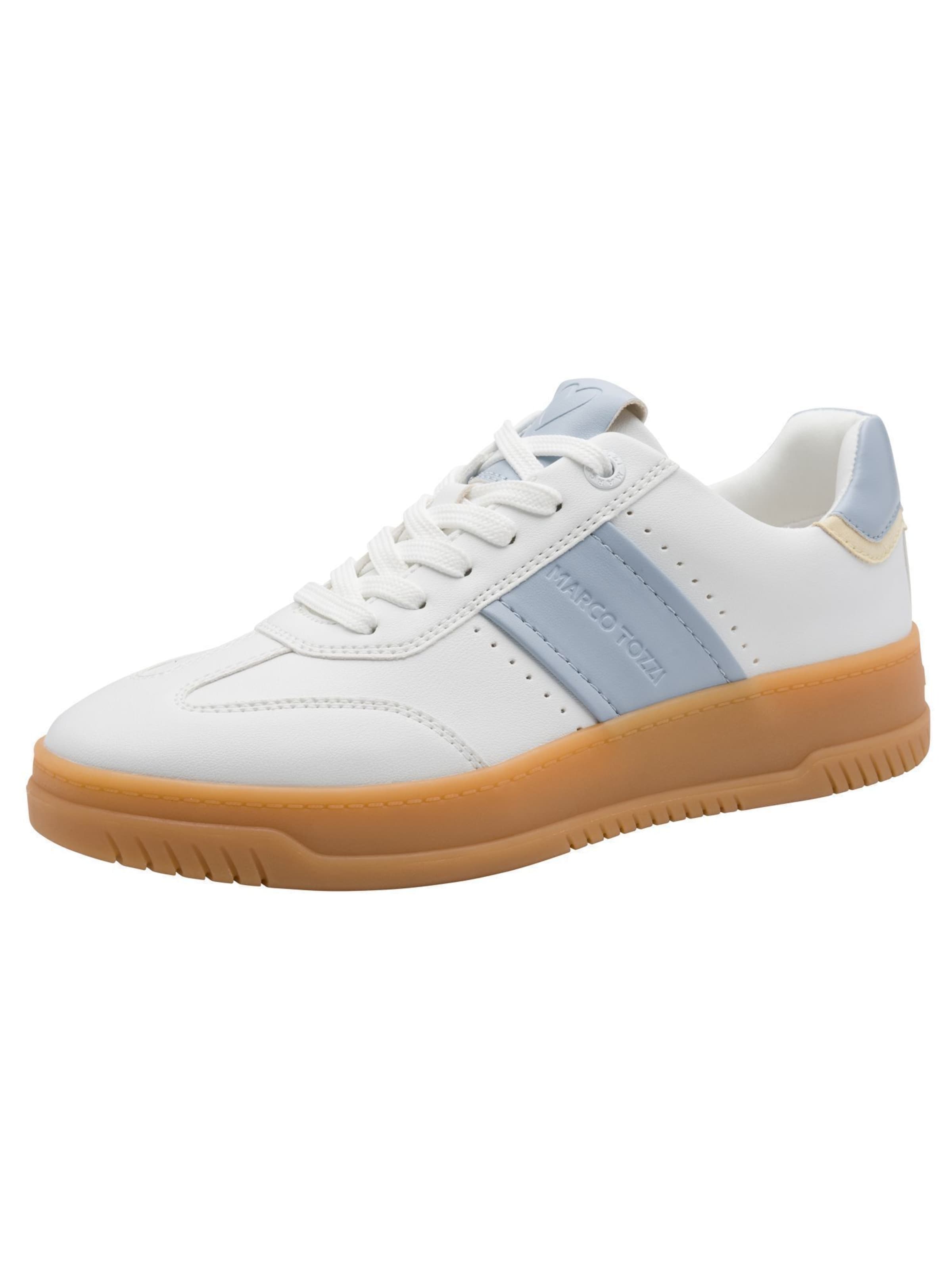 Baskets basses MARCO TOZZI en bleu : devant