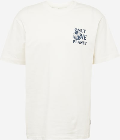 Only & Sons T-Shirt 'LAYNE' in navy / weiß, Produktansicht