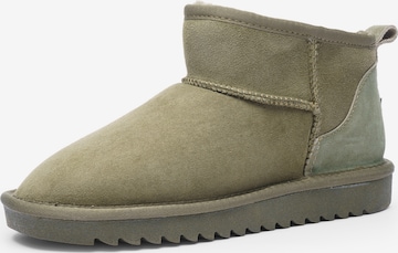 ARA Boots 'Alaska' in Grün: Vorderseite