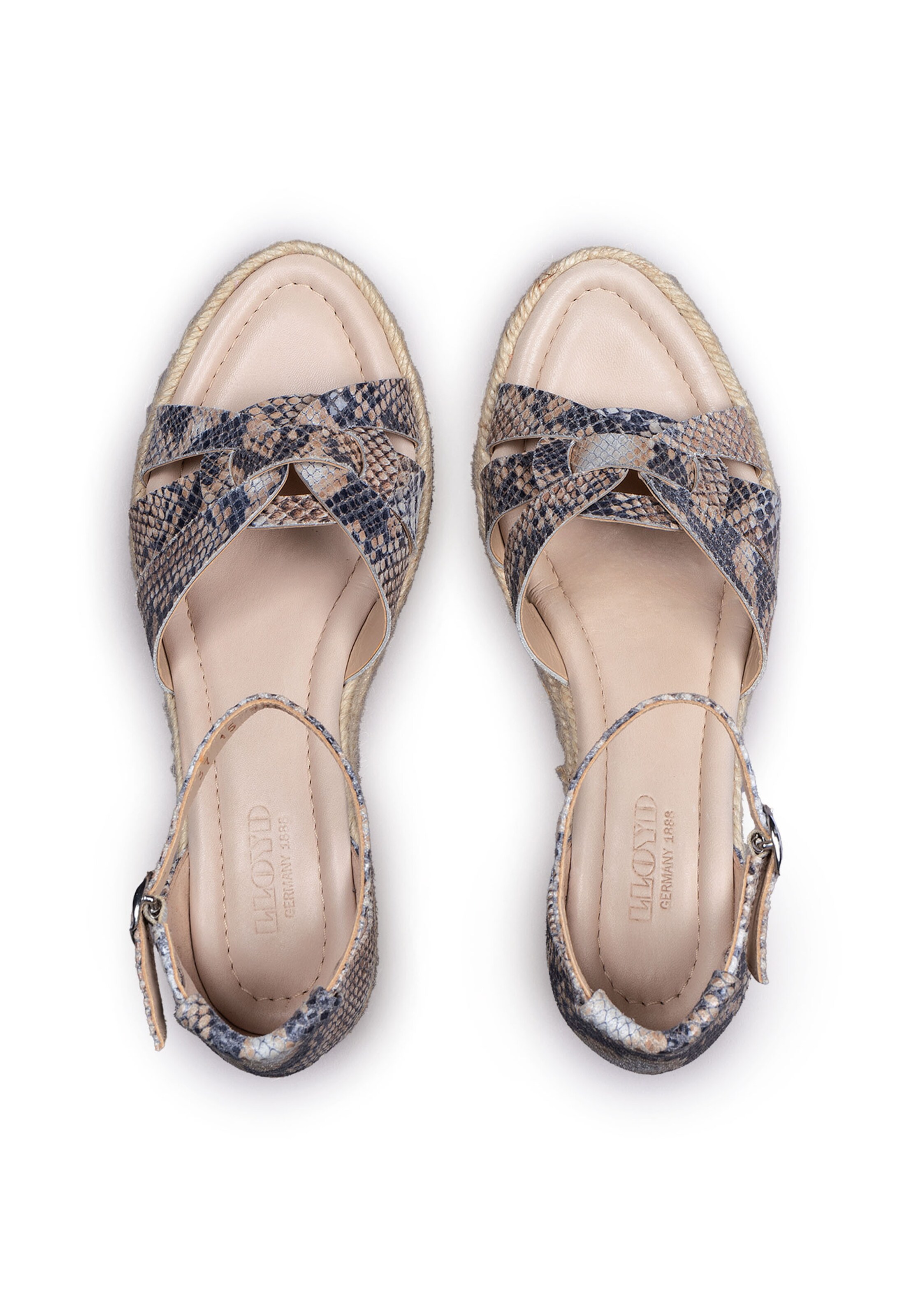 Sandales à lanières LLOYD en beige