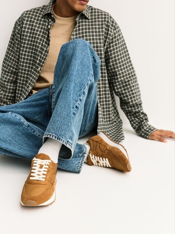 Next Sneaker low i brun