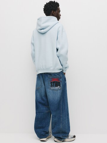 Sweat-shirt Pull&Bear en bleu