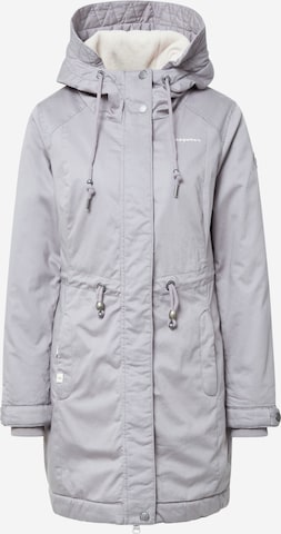Ragwear Performance Jacket 'AURORIE CRYSTAL' in Grey: front