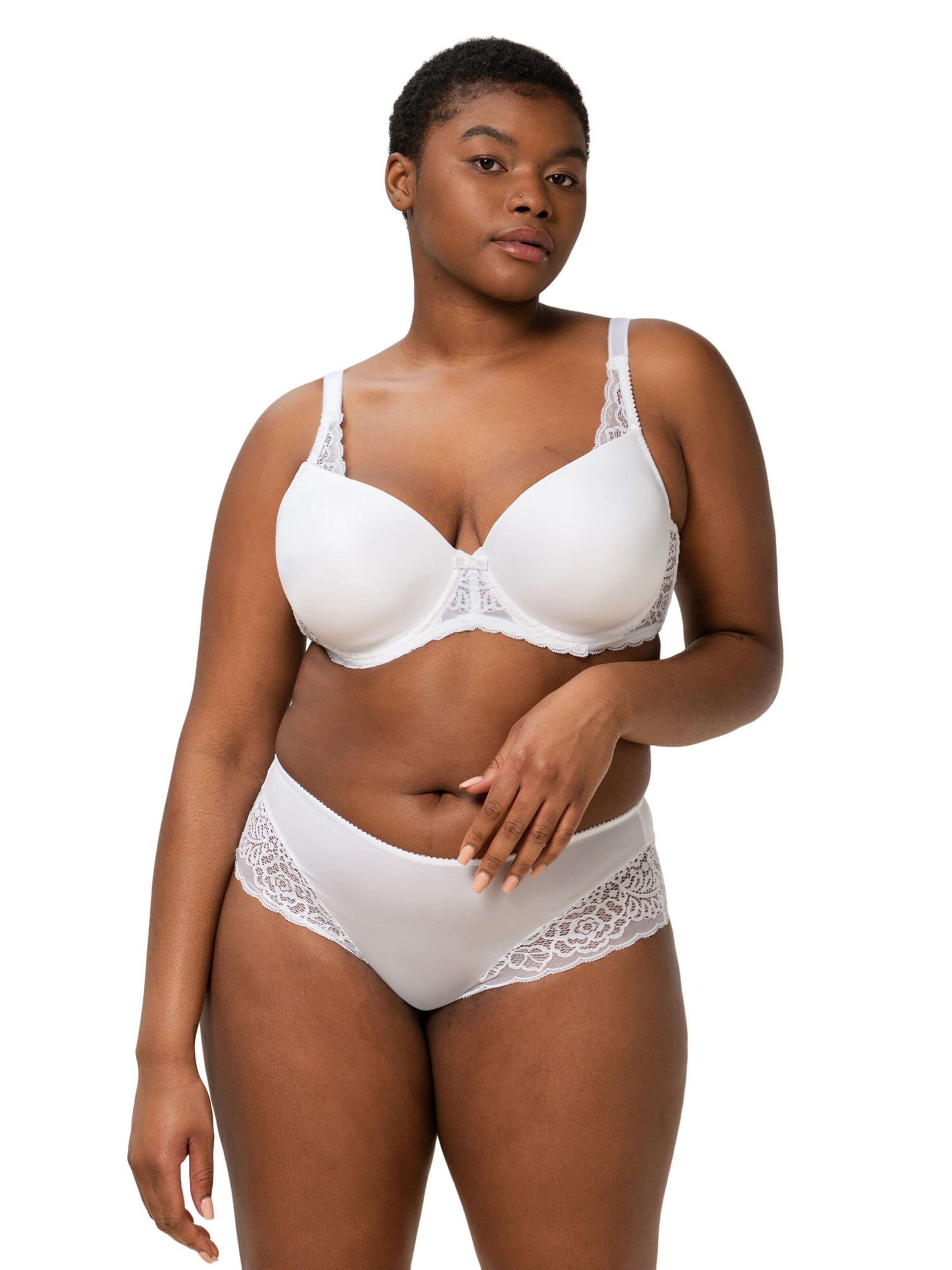 TRIUMPH Triangle Bra ' Amourette Spotlight ' in White